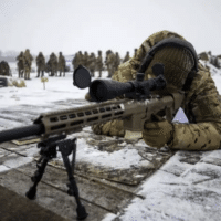 Ukrainian snipers attend shooting training near the front line amid Russia-Ukraine war in Zaporizhzhia, Ukraine, on February 18, 2023. [Source: businessinsider.com]